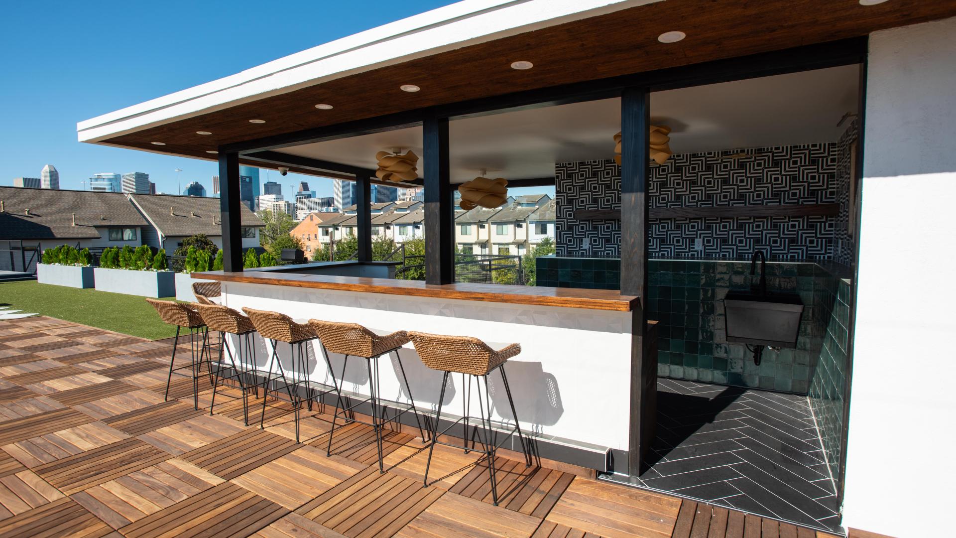 Outdoor BBQ catering